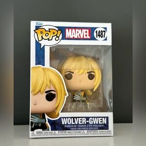 Funko Pop Marvel Wolver-Gwen with Yellow Hair
